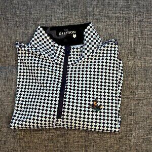 Greyson 1/4 Zip Charles River Country Club XL Golf Quarter Zip